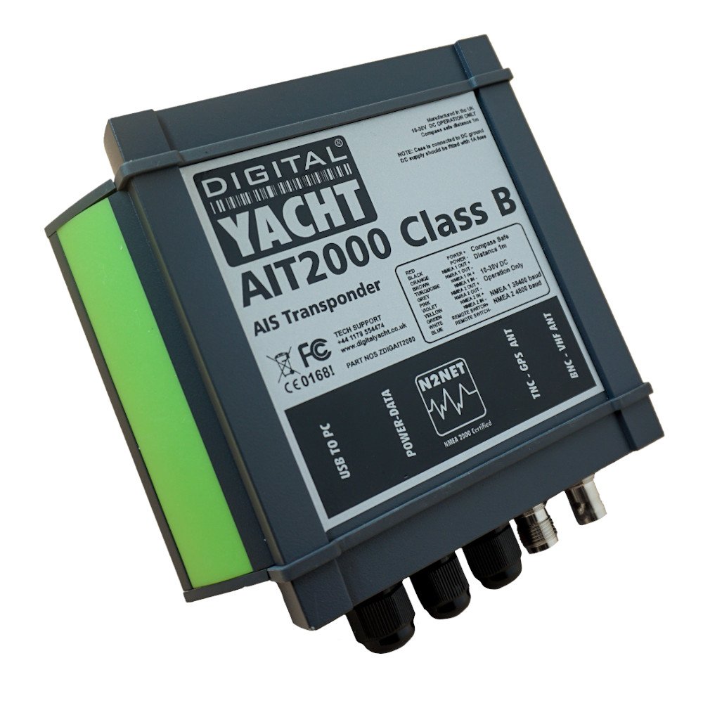 Digital Yacht AIT1500/2000 Transponder + WLN10HS Wireless NMEA Server